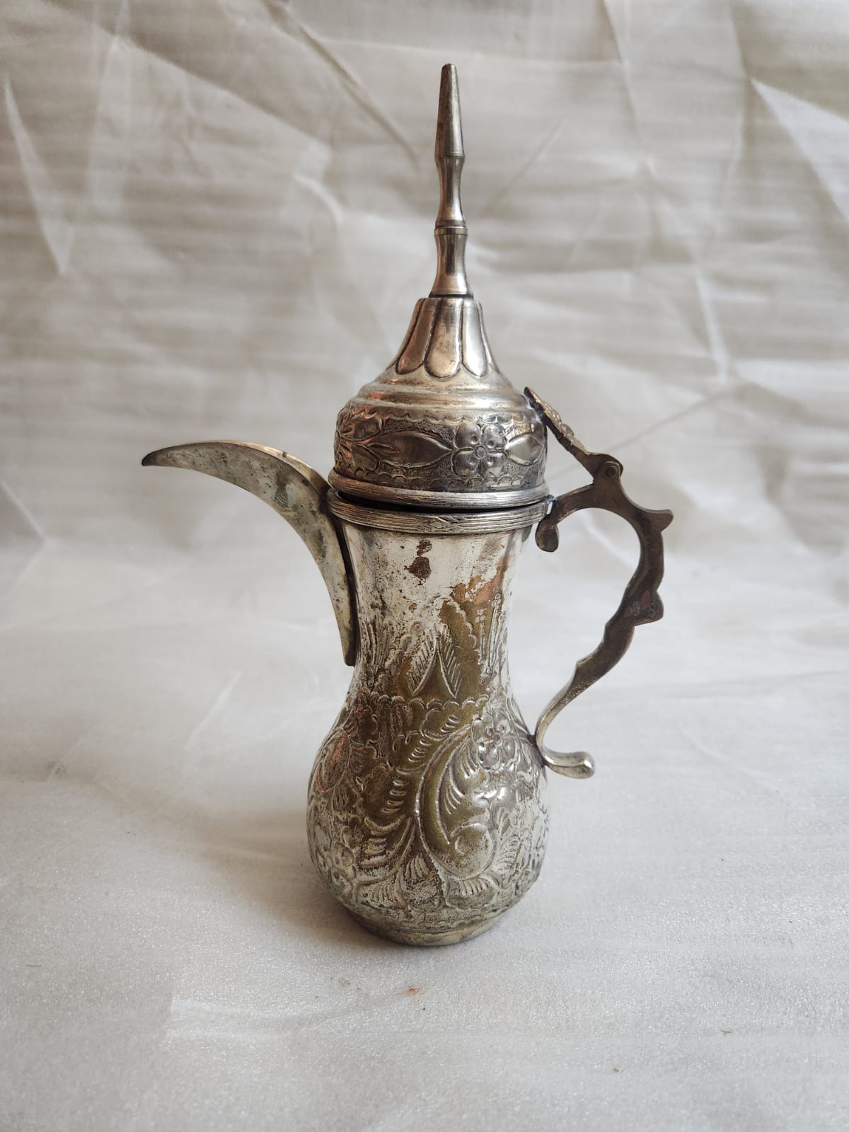 Elegant Silver Arabic coffe dallah 